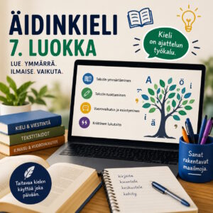 Äidinkieli 7. lk: sanaluokat ja verbit haltuun