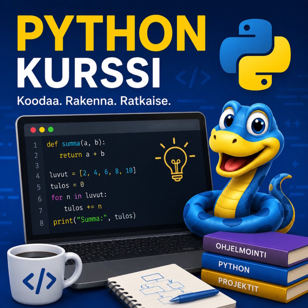 Ohjelmointia edistyneemmille - Python-kurssi